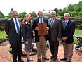 Stephen Hult receives 2010 Tawes Award for a Clean Environment.